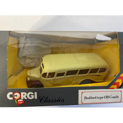 89 - 3 boxed Corgi die cast vans