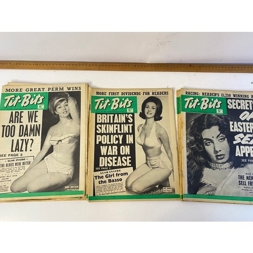 3 - Collection of Titbits magazines.