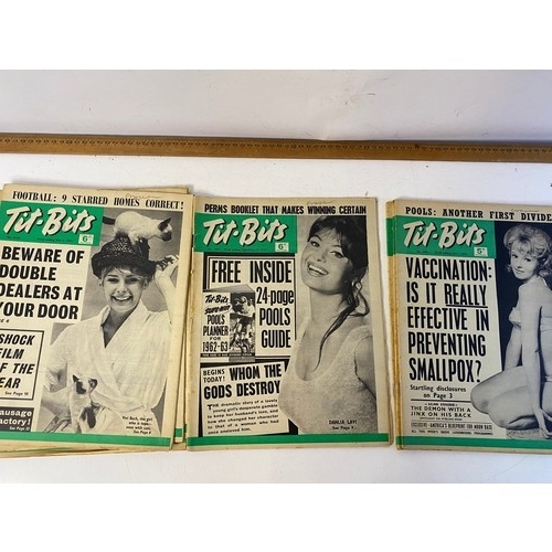 3 - Collection of Titbits magazines.