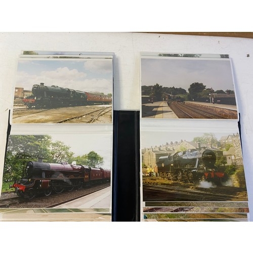 21 - 4 Albums of Railway and Train photographs.