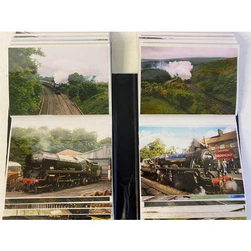 21 - 4 Albums of Railway and Train photographs.