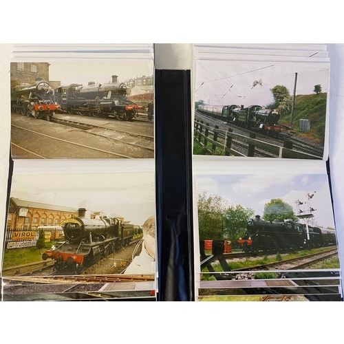 21 - 4 Albums of Railway and Train photographs.