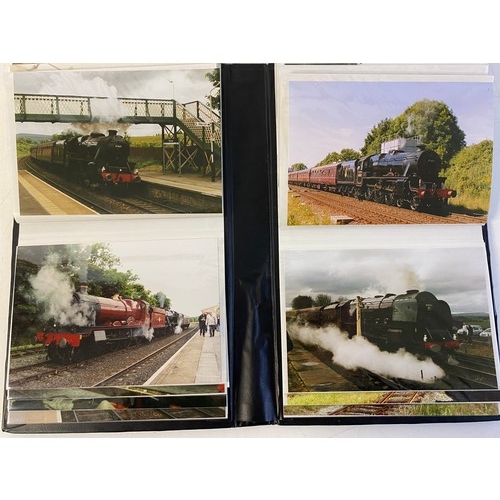 21 - 4 Albums of Railway and Train photographs.