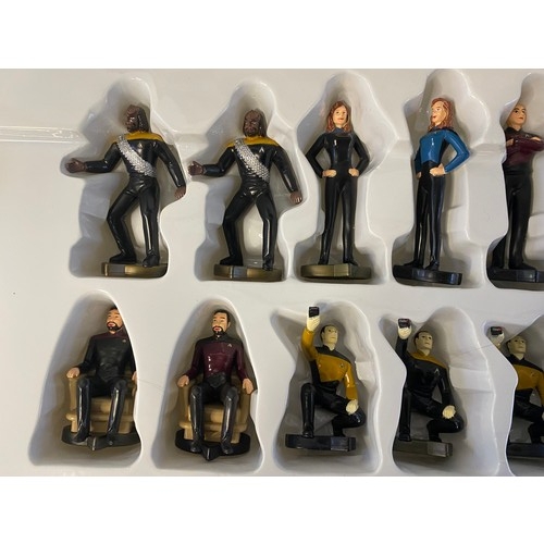 38 - Star Trek Next Generation chess set.