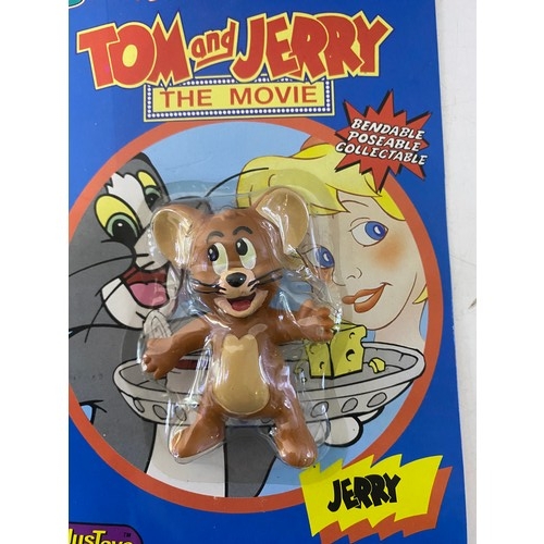 72 - Tom and Jerry Bendems by Just Toys in blister packs.