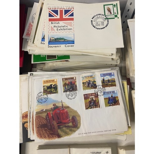 334 - Box of approx 250-300 First Day Covers.