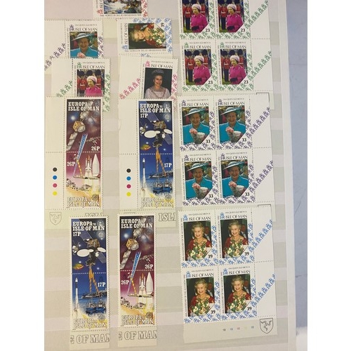 342 - 5 x stockbooks of mint Isle of Man and Channel Island stamps