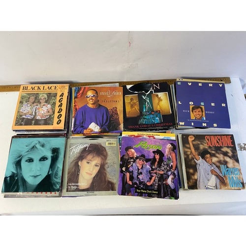 456 - Collection of singles including Bros, Tiffany, Rod Stewart, b52, bananarama etc