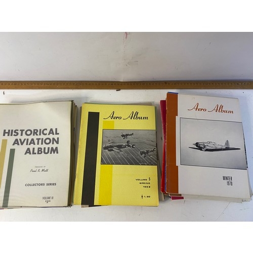 467 - 20 x volumes of Aero Albums from the 60's and 70's and 6 x Historical Aviation Albums by Paul R Matt