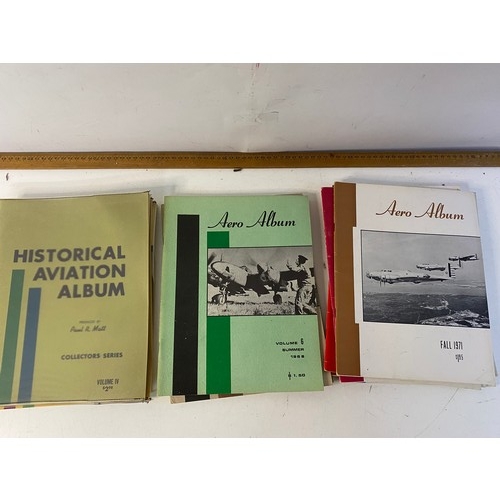 467 - 20 x volumes of Aero Albums from the 60's and 70's and 6 x Historical Aviation Albums by Paul R Matt