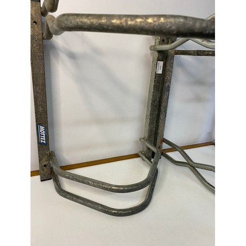 602 - 2 Mottez bicycle racks