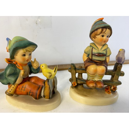 607 - Collection of vintage Goebel figures