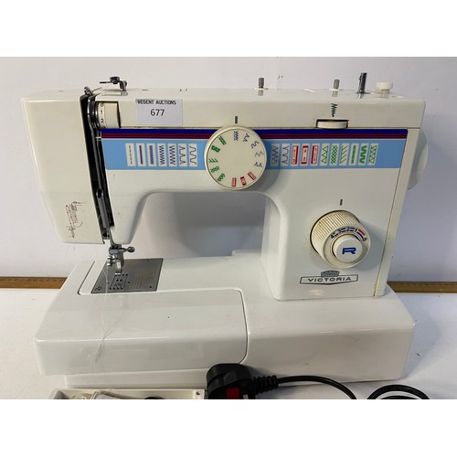 677 - Victoria 364 electric sewing machine