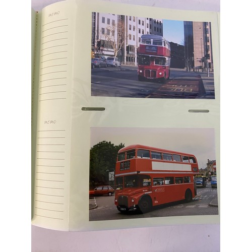 978 - Album of transport photos including buses, road haulage and military