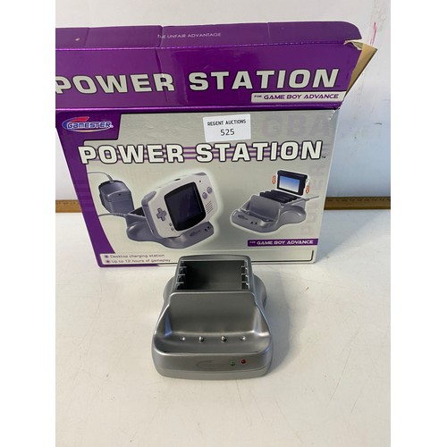 525 - Gamester Power station desk top charging station for Gameboy Advance.