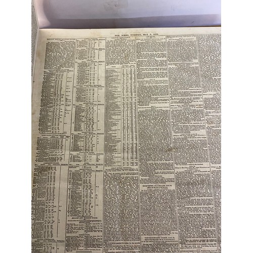 572 - 1859 The Times Large Newspaper volume