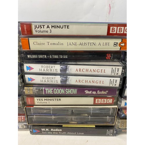 709 - Selection of audiobooks on cassette