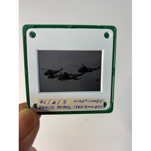 819 - Box of 35mm aircraft slides, approx 200