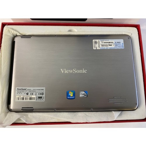 671 - Viewsonic viewpad 10 dual OS [windows and android] tablet. In working order with box.