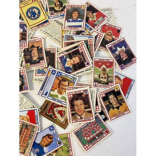 720 - Vintage tin of Panini Football 78 stickers. Approx 170 unused stickers from various clubs