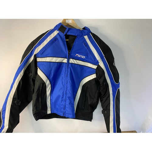 726 - Figo motorcycle jacket. Label states size 2XL