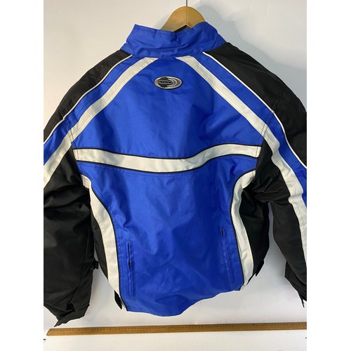 726 - Figo motorcycle jacket. Label states size 2XL