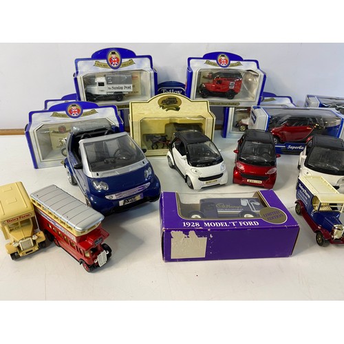 730 - Box of die cast model vehicles