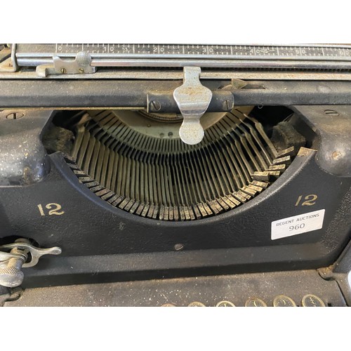 960 - Vintage 1920's Remington 12 typewriter