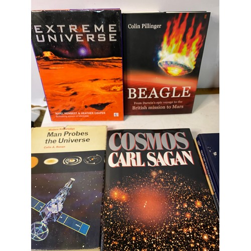 736 - Box of books on Astronomy and Cosmology