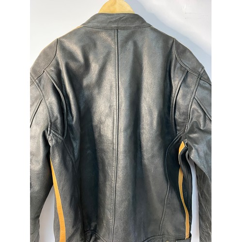 751 - Motus limited edition leather motorcycle jacket, label states size XXL