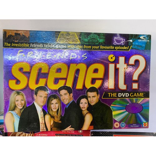 833 - Selection of jigsaws and games including Scene It, Murder A la Carte etc