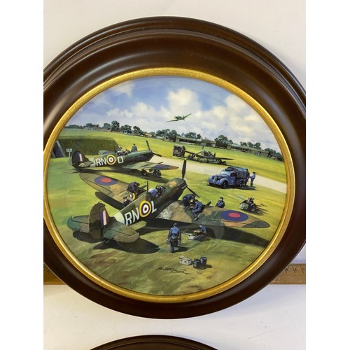 911 - 6 Royal Doulton 'Heroes of the Sky' limited edition plates