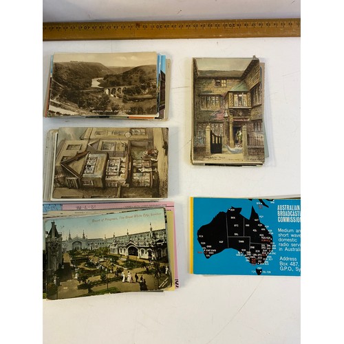 945 - Box of approximately 600-800 old postcards.