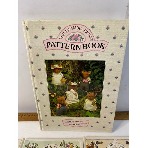 1004 - Vintage Bramley Hedge books, Spring, Summer, Autumn and Winter by Jill Barklem, 1983 Hardback Editio... 