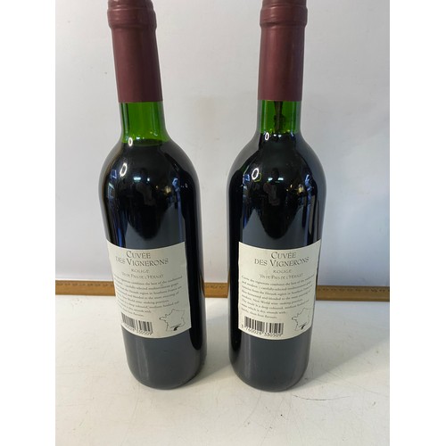 853 - Selection of 5 x bottles of red wine