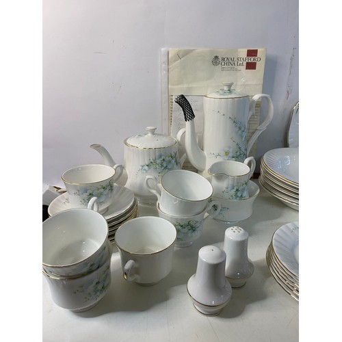 768 - 49 piece Royal Stafford Blossom Time tea and dinner service.