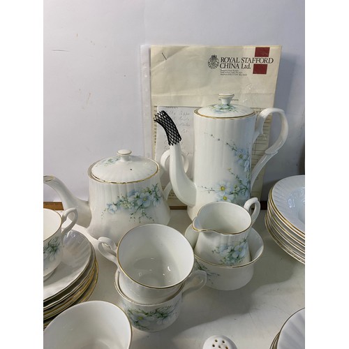 768 - 49 piece Royal Stafford Blossom Time tea and dinner service.