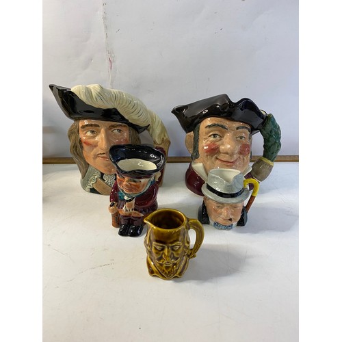 770 - Assortment of character jugs.