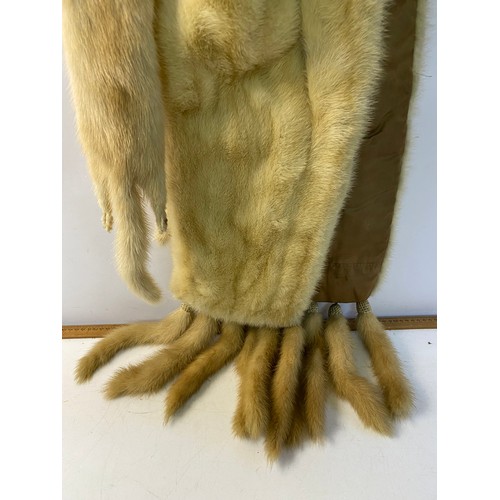 778 - 2 vintage fur stoles.