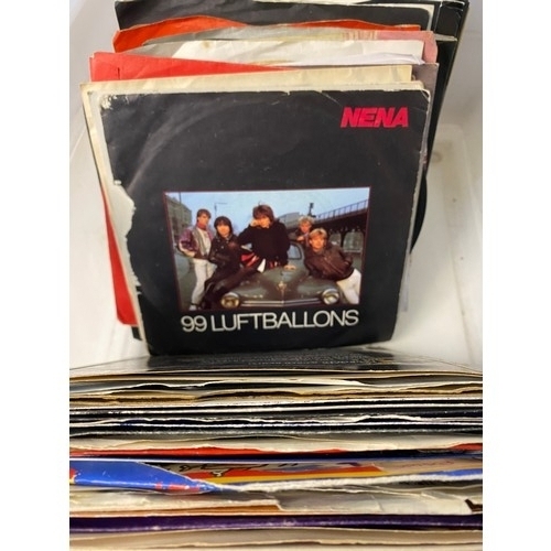 742 - Box of 7 inch singles, mixed genres and eras