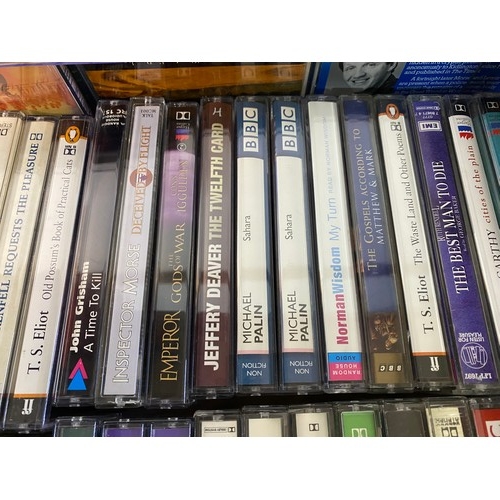 750 - Box of audiobooks on cassette tape