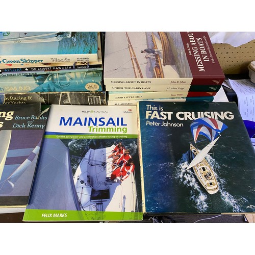 101 - Selection of books on yachting and sailing