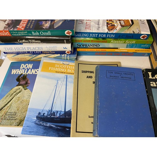 101 - Selection of books on yachting and sailing