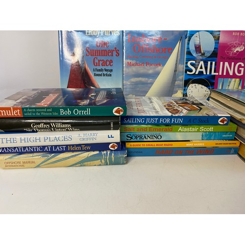 101 - Selection of books on yachting and sailing