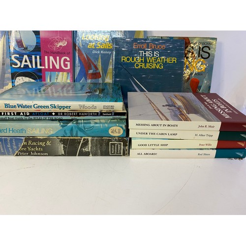 101 - Selection of books on yachting and sailing