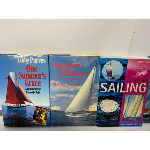 101 - Selection of books on yachting and sailing