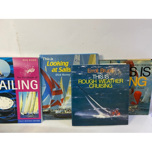 101 - Selection of books on yachting and sailing