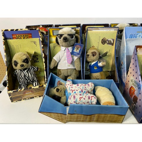 108 - Collection of boxed Meerkats.