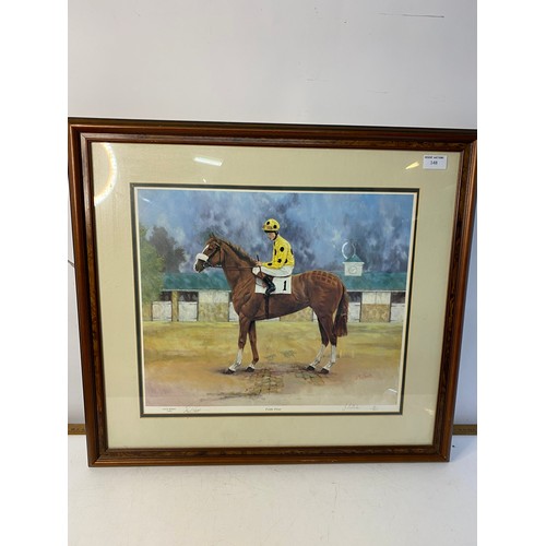 148 - Framed Horse print of 