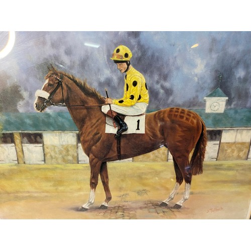 148 - Framed Horse print of 